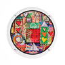painted mosaic