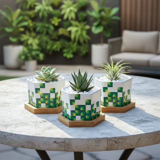 Hexagonal Planters: How to Choose a Set for Desks, Shelves, and Small Spaces