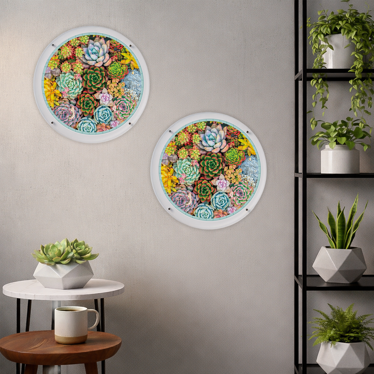 Acrylic Puzzle, Botanical Bloom | Hangable Wall Art | Tree Art Store
