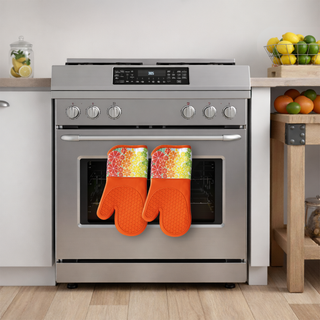 Magnetic Oven Mitts (Set of 2) | Citrus Grove