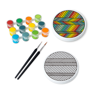 DIY Coasters Kit (set of 4) | Kinetic Rhythm