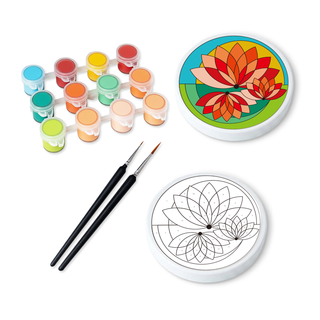 DIY Coasters Kit (set of 4) | Lotus Bloom