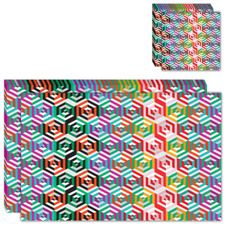 Placemats & Coasters (Set of 12) | Vibrant Hive