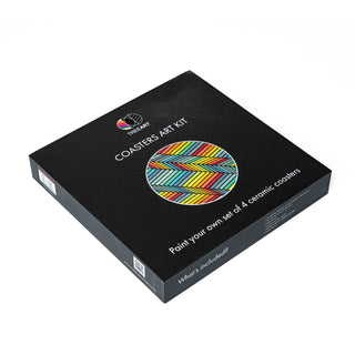 DIY Coasters Kit (set of 4) | Kinetic Rhythm