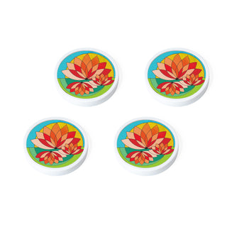 DIY Coasters Kit (set of 4) | Lotus Bloom