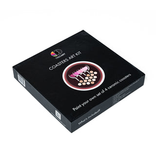 DIY Coasters Kit (set of 4) | Wine & Wonder