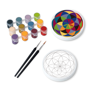 DIY Coasters Kit (set of 4) | Geometric Harmony