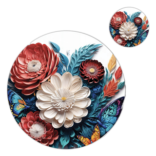 Placemats & Coasters (Set of 12) | Enchanted Garden