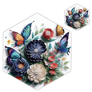 Placemats & Coasters (Set of 12) | Botanic Dance