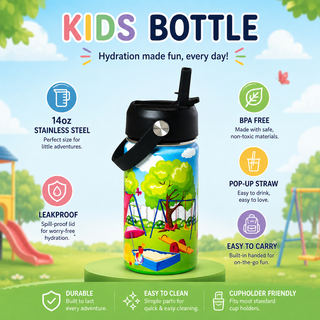 Kids Water Bottle | Playground Pals