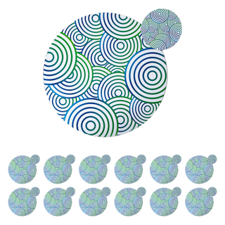 Placemats & Coasters (Set of 12) | Modern Tropic