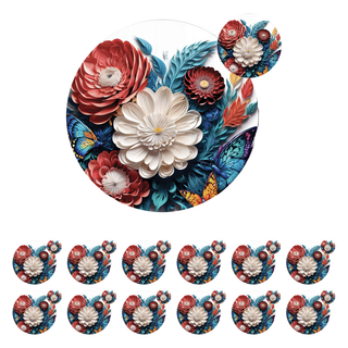 Placemats & Coasters (Set of 12) | Enchanted Garden