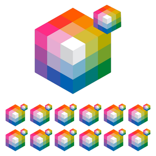 Placemats & Coasters (Set of 12) | Optic Prism