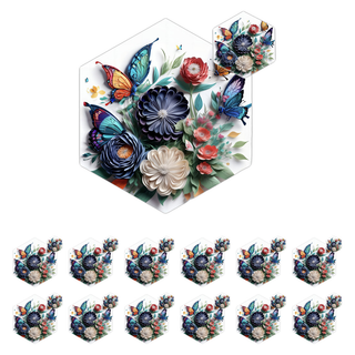 Placemats & Coasters (Set of 12) | Botanic Dance