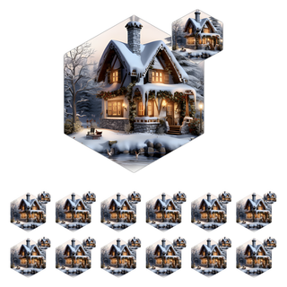 Placemats & Coasters (Set of 12) | Winter Haven