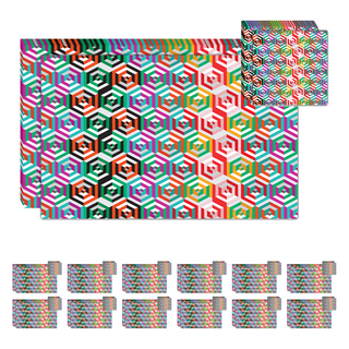 Placemats & Coasters (Set of 12) | Vibrant Hive