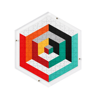 Hangable Acrylic Puzzle | Abstract Harmony