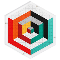 Hangable Acrylic Puzzle | Abstract Harmony