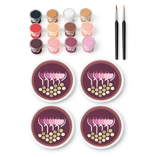 DIY Coasters Kit (Set of 4) | Wine & Wonder