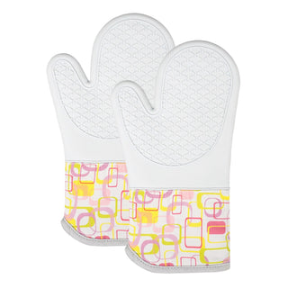 Magnetic Oven Mitts (Set of 2) | Retro Bake