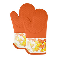 Magnetic Oven Mitts (Set of 2) | Rustic Foliage